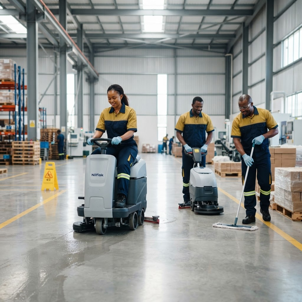 Industrial cleaning